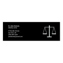 ATTORNEY AT LAW - Business Card
