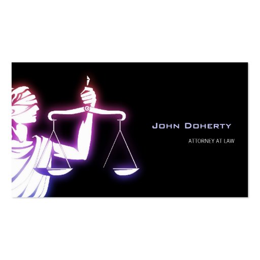 ATTORNEY AT LAW - Business Card