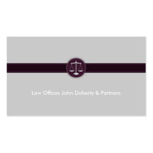 Attorney at Law - Business Card