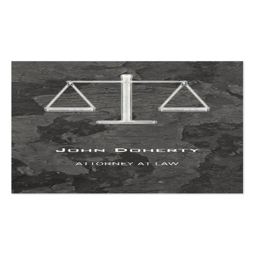 ATTORNEY AT LAW - Business Card
