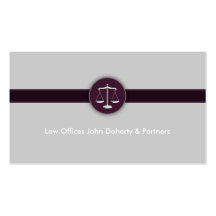 Attorney at Law - Business Card