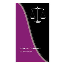ATTORNEY AT LAW - Business Card