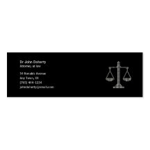 ATTORNEY AT LAW - Business Card