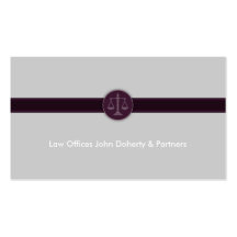 Attorney at Law - Business Card