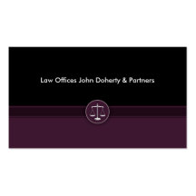 Attorney at Law - Business Card
