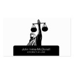 Attorney-at-Law / Lawyer Elegant Professional business cards
