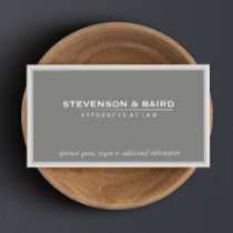 Attorney Business Card