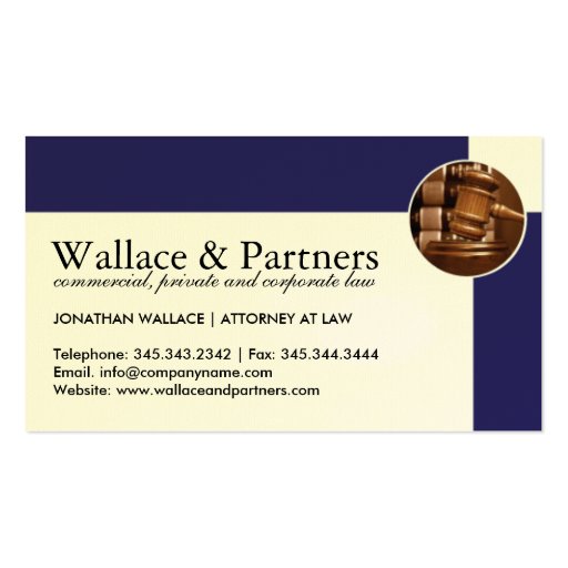 Attorney Business Card