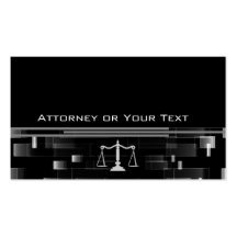 attorney business card templates