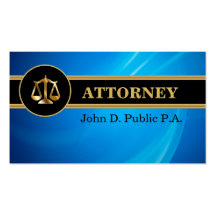 Attorney Business Cards