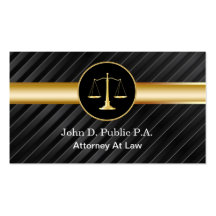 Attorney Business Cards