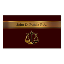 Attorney Business Cards