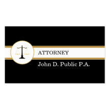 Attorney Business Cards