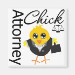 Attorney Chick v2 Refrigerator Magnets