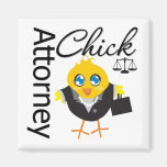 Attorney Chick v3 Refrigerator Magnets