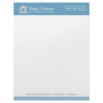 Attorney Cosmos Blue Letterhead