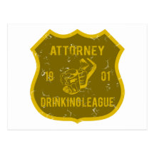 Attorney Drinking League Post Cards