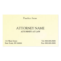 Attorney Elegant Clean Business Card Templates