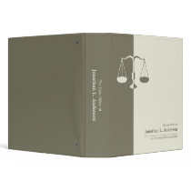 Attorney / Lawyer business binder