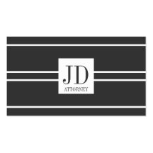 Attorney Lawyer Law Graphite White Striped Pendant Business Card Templates