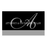 Attorney Lawyer Legal Counsellor Law Firm Office Business Cards