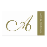 Attorney Lawyer Legal Counsellor Law Firm Office Business Cards