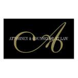 Attorney Lawyer Legal Counsellor Law Firm Office Business Cards