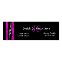 Attorney Lawyer monogram masculine Business Card