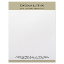 Attorney Letterhead