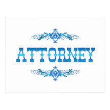 ATTORNEY POST CARDS