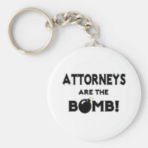 Attorneys Are The Bomb! Key Chains