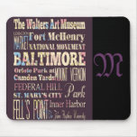Attractions & Faus Places of Baltire, Maryland Use Pad