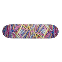 Attractive Birthday candles Skate Deck