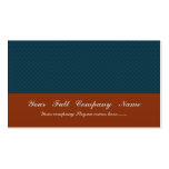 Attractive blue stars on rough dark green surface business card template