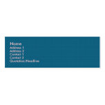 Attractive blue twinkling stars on rough dark blue business card