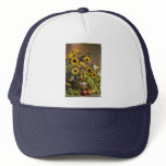 Attractive Floral arrangement Mesh Hat