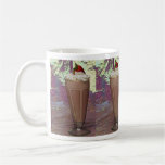 Attractive glass filled with Milkshake Coffee Mug