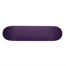 Attractive purple leafy plant on retro light purpl custom skate board