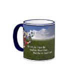 Attractive Soccer Dad and Son Soccer Practice Mug