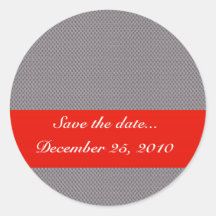 Attractive tiny light grey leafy plant on retro gr round sticker