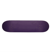 Attractive tiny purple leafy plant on retro light skate board