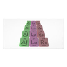 Attrait-Al-Lu-Re-Aluminium-Lutécium-Rhénium Photocarte Customisée