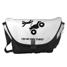 ATV My Own Stunts Courier Bags