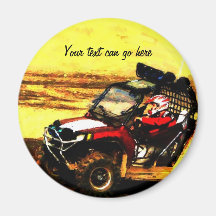 ATV Rider - All Terrain Extreme  Motorsports Magnets