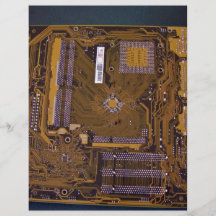 ATX motherboard view from solder side Flyers
