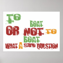 Au bateau posters
