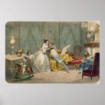 Au coin du feu' print