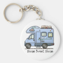 Au-dessus du campeur rv Keychain HSH de cabine Porte-clefs