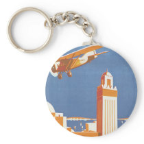 Au Maroc Par Avion Key Chain