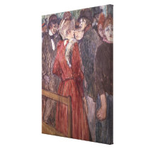 Au Moulin de la Galette, 1891 (w/c and gouache) canvas prints